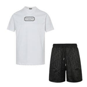 Dior 2-Piece Summer Set White Black