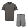 Stone Island 2-Piece Summer Set Dark Grey