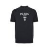 Prada Black Superfine Wool Cashmere T-Shirt