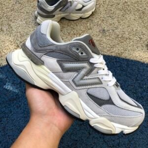 Alternative view of New Balance 9060 Rain Cloud Grey