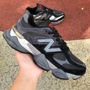 Alternative view of New Balance 9060 Black Castlerock Grey