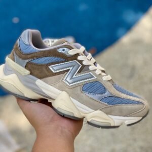 Alternative view of New Balance 9060 Mushroom Aluminum