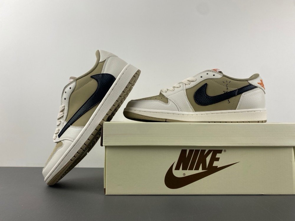 Jordan 1 Retro Low Golf
Travis Scott Neutral Olive - Afbeelding 4