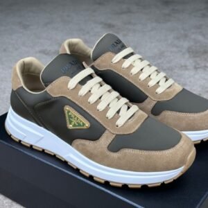 Alternative view of Prada Prax 01 Re-Nylon Beige Green Suede