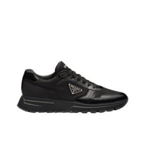 Prada Prax 01 Re-Nylon Black Leather