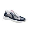 Prada Americas Cup Navy Grey Trainers Classic
