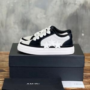 Alternative view of Amiri Low Top Sunset Skate Low Birch Black