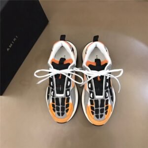 Alternative view of Amiri Bone Runner Bone Runner White Black Grey Orange