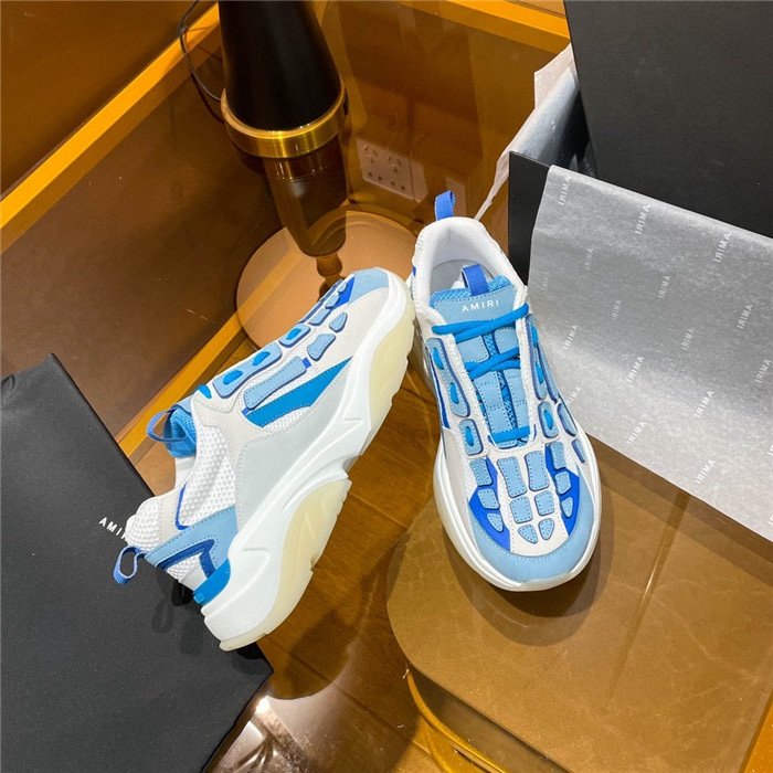 Amiri Bone Runner Bone Runner White Blue - Afbeelding 5