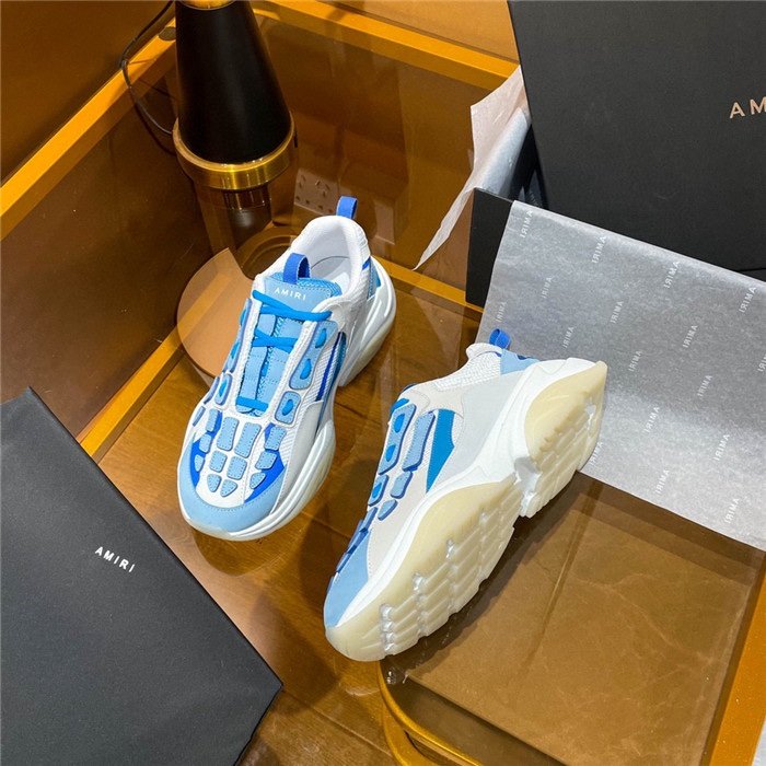 Amiri Bone Runner Bone Runner White Blue - Afbeelding 6