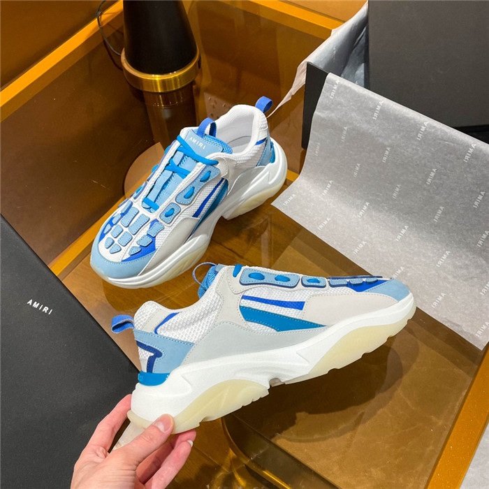 Amiri Bone Runner Bone Runner White Blue - Afbeelding 8