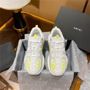 Alternative view of Amiri Bone Runner Bone Runner Yellow White