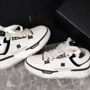 Alternative view of Amiri MA-1 White/Black