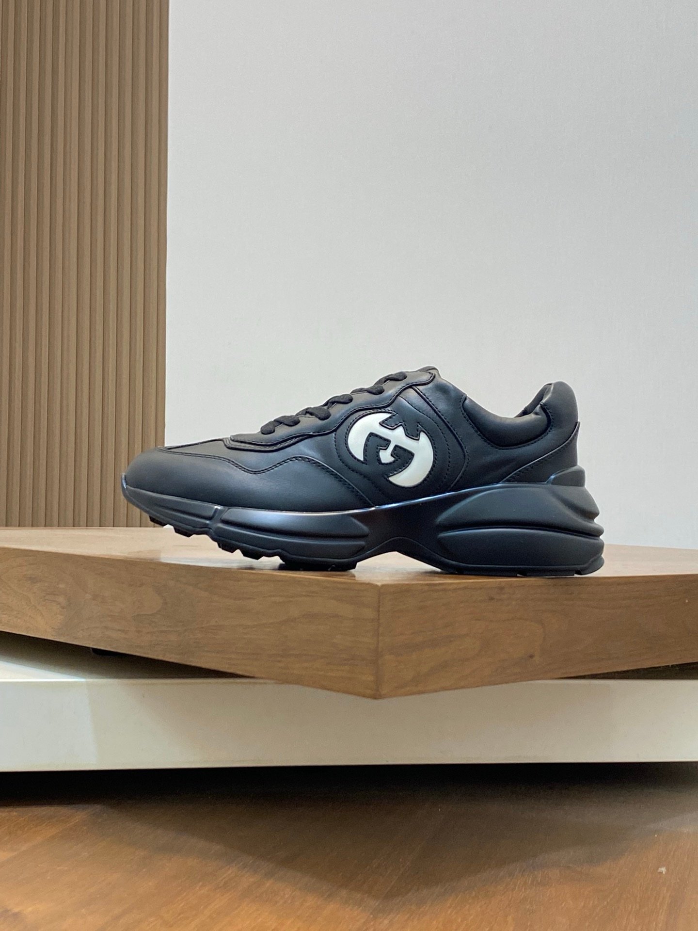 Gucci Rhyton Interlocking G Black/White - Afbeelding 3