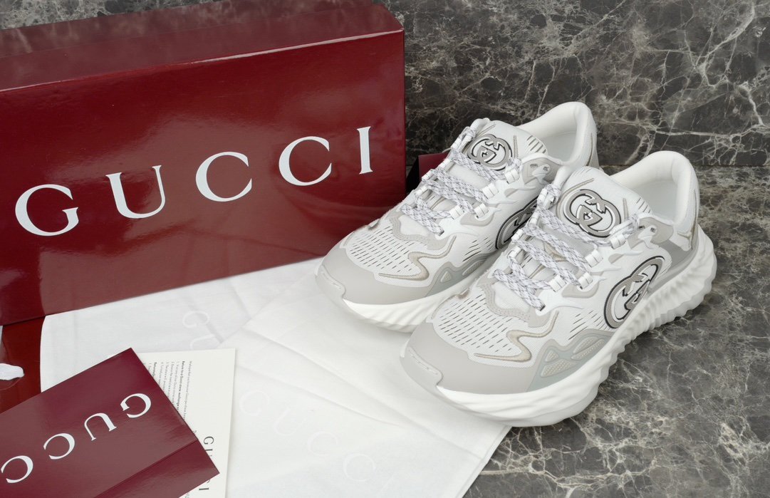 Gucci Ripple Splash White Grey - Afbeelding 2
