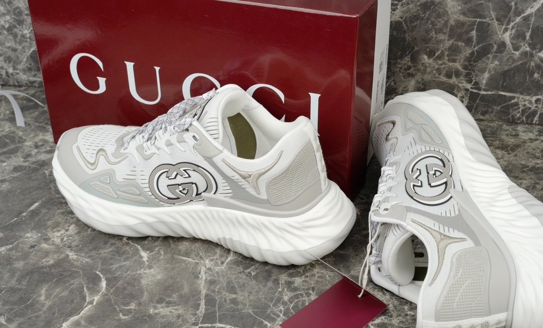 Gucci Ripple Splash White Grey - Afbeelding 8