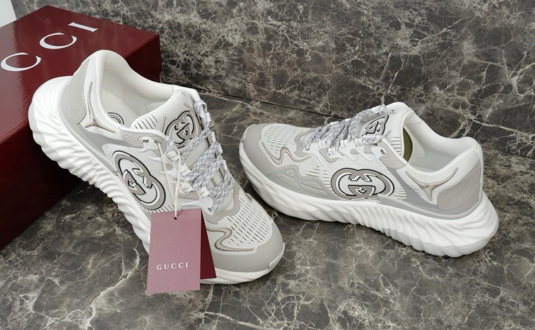 Gucci Ripple Splash White Grey - Afbeelding 9