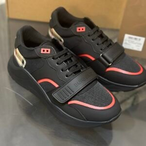 Alternative view of Burberry Ramsey Black/Red Beige