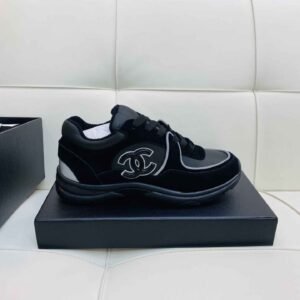 Alternative view of Chanel Low Top CC Trainer Black Reflectihe