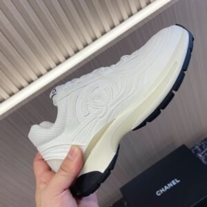 Alternative view of Chanel Low Top CC Trainer White