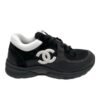 Chanel Low Top CC Trainer Black/White