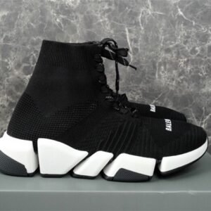 Alternative view of Balenciaga Speed 2.0 Lace Up Black White