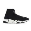 Balenciaga Speed 2.0 Lace Up Black White