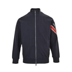 Alternative view of Moncler Tricolour Navy Striped Tracksuit