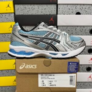 Alternative view of Asics Gel-Kayano 14 Arctic Sky Pure Silver