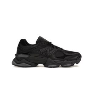 New Balance 9060 Triple Black Leather