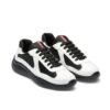 Prada Americas Cup White Black Trainers