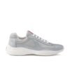 Prada Americas Cup Grey Patent Trainers