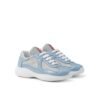 Prada Americas Cup Baby Blue Grey  Trainers