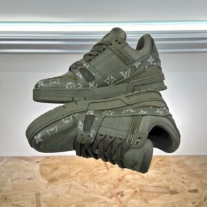 Alternative view of Louis Vuitton Trainer Monogram Forest Green