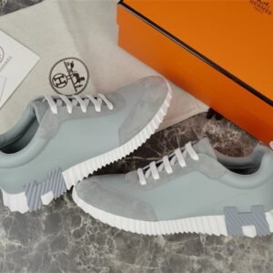 Alternative view of Hermes Bouncing Sneaker Grey Leather