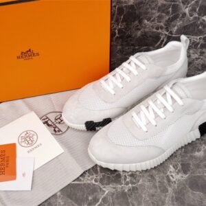 Alternative view of Hermes Bouncing Sneaker White Black H