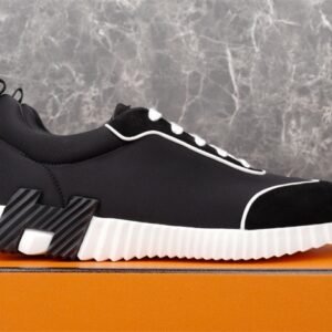 Alternative view of Hermes Bouncing Sneaker Black White Line