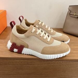 Alternative view of Hermes Bouncing Sneaker Beige Bordeaux