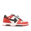 Off-White Out Of Office Low Top Red/White Black