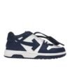 Off-White Out Of Office Low Top In Navy Blue