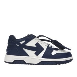 Off-White Out Of Office Low Top In Navy Blue