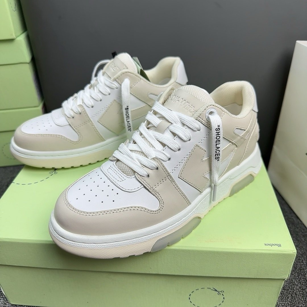 Off-White Out Of Office Low Top In Beige - Afbeelding 7