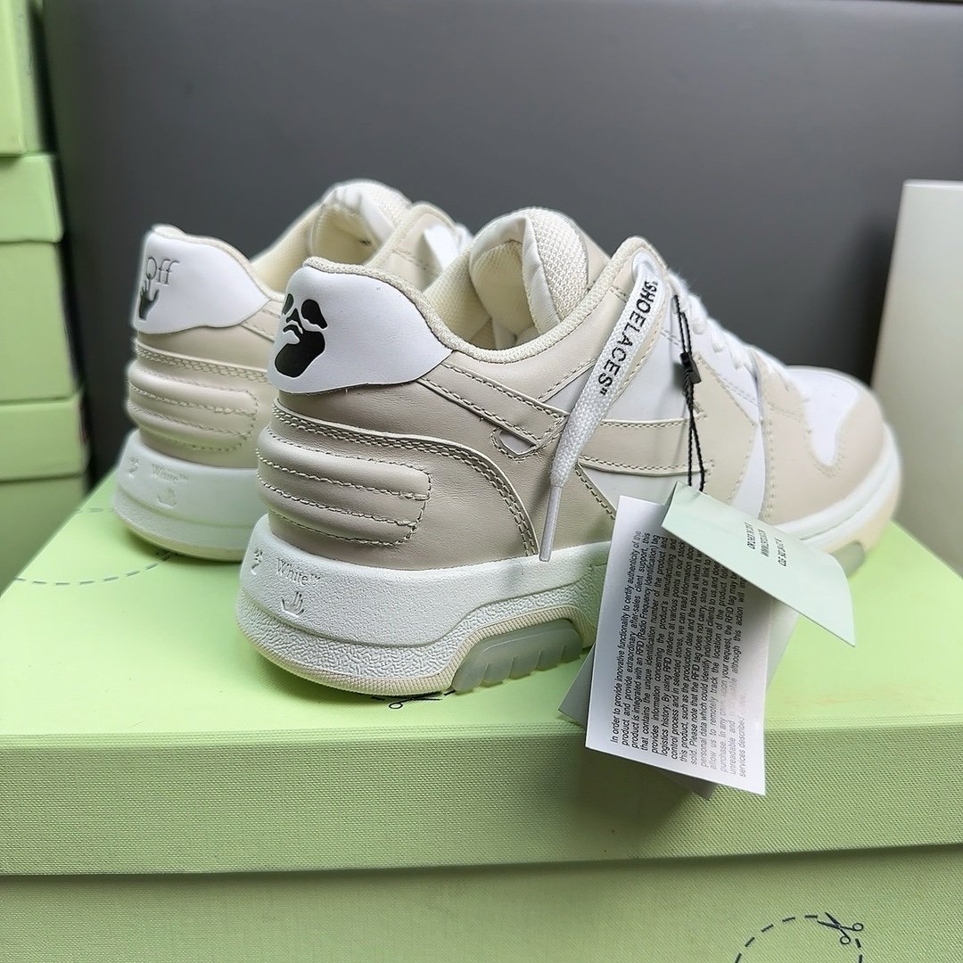 Off-White Out Of Office Low Top In Beige - Afbeelding 5