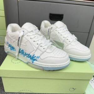 Alternative view of Off-White Out Of Office Low Top White/Light Blue