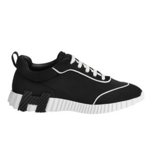 Hermes Bouncing Sneaker Black White Line