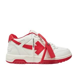 Off-White Out Of Office Low Top White/Red