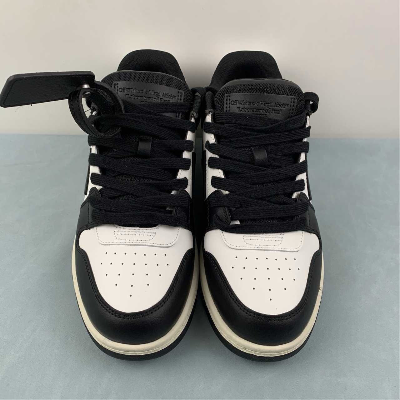 Off-White Out Of Office Low Top Black/White Panda - Afbeelding 5