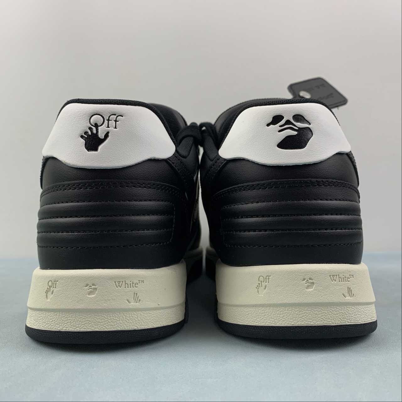 Off-White Out Of Office Low Top Black/White Panda - Afbeelding 7