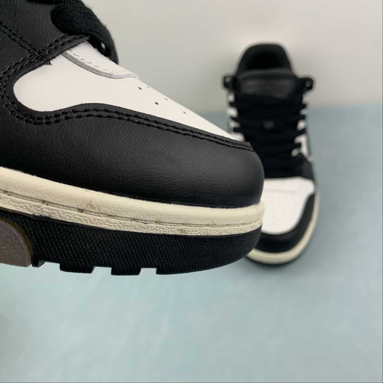 Off-White Out Of Office Low Top Black/White Panda - Afbeelding 8