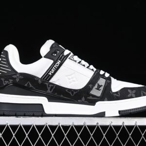 Alternative view of Louis Vuitton Trainer Monogram Black White